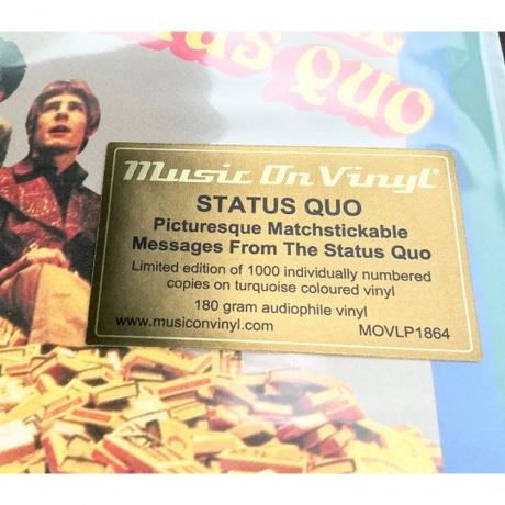 Status Quo - Picturesque Matchstickable Messages (coloured) (8719262039810) виниловая пластинка - фото 3
