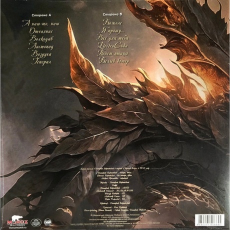 Чёрный Кофе - Осенний Порыв (4640001406645) виниловая пластинка - фото 2