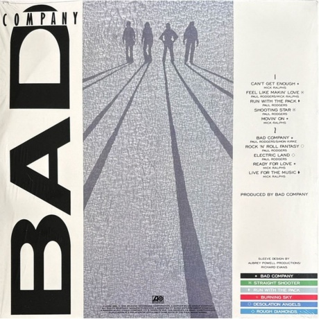 Bad Company - 10 From 6 (coloured) (0081227819231) виниловая пластинка - фото 2