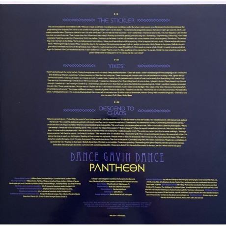 Dance Gavin Dance - Pantheon (coloured) (4099964171358) виниловая пластинка - фото 11