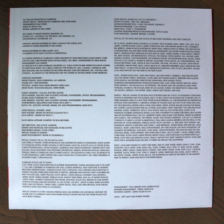 Garbage - Bleed Like Me - deluxe (coloured) (4099964004069) виниловая пластинка - фото 15