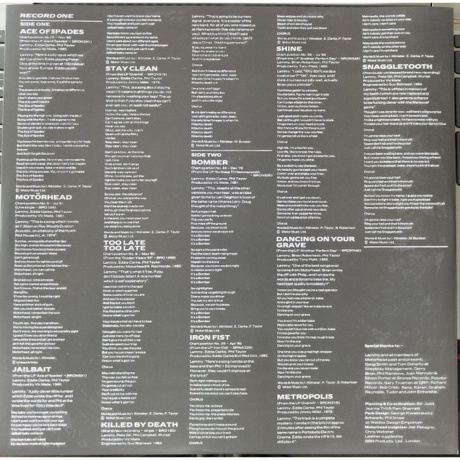 Motorhead - No Remorse (coloured) (4099964134964) виниловая пластинка - фото 11