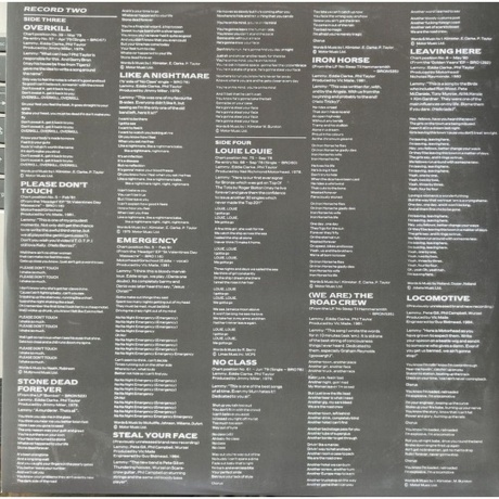 Motorhead - No Remorse (coloured) (4099964134964) виниловая пластинка - фото 13