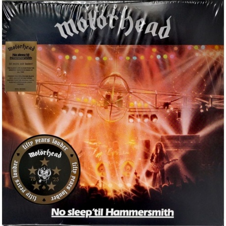 

Motorhead - No Sleep 'Til Hammersmith (coloured) (4099964134957) виниловая пластинка