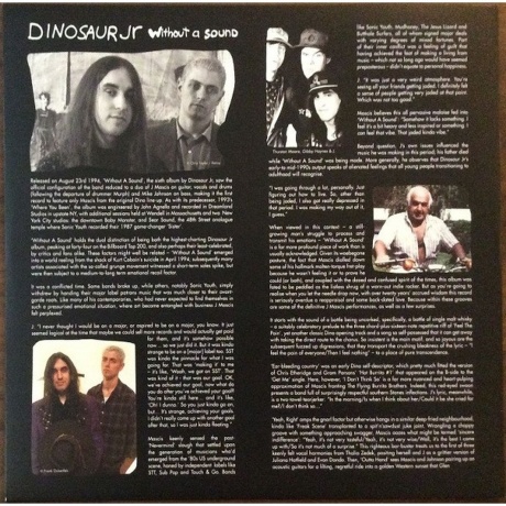 Dinosaur Jr. - Without A Sound (coloured) (5013929175815) виниловая пластинка - фото 11