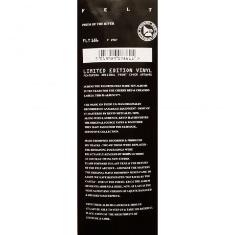 Felt - Poem Of The River (5013929078611) виниловая пластинка - фото 6