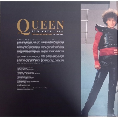 Queen - Sun City 1984 Vol.1 (0803341524460) виниловая пластинка - фото 4