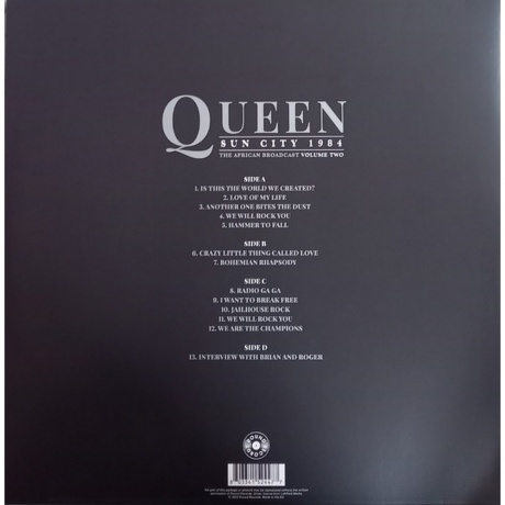 Queen - Sun City 1984 Vol.2 (0803341524477) виниловая пластинка - фото 4