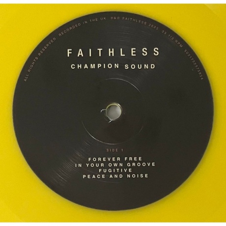 Faithless - Champion Sound (coloured) (3760420425179) виниловая пластинка - фото 3