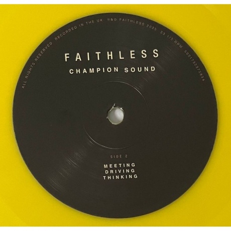 Faithless - Champion Sound (coloured) (3760420425179) виниловая пластинка - фото 4