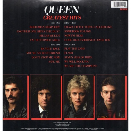 Queen - Greatest Hits (0050087350642) виниловая пластинка - фото 2