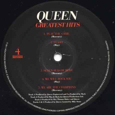 Queen - Greatest Hits (0050087350642) виниловая пластинка - фото 6