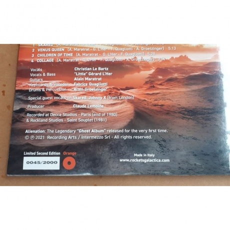 Rockets - Alienation (coloured) (0076119011008) виниловая пластинка - фото 3