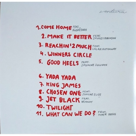 Anderson .Paak - Ventura (0190296901966) виниловая пластинка - фото 2