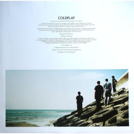 Coldplay - Parachutes (5021732630865) виниловая пластинка - фото 4