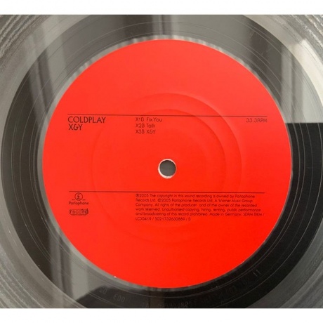 Coldplay - X &amp; Y (5021732630889) виниловая пластинка - фото 11