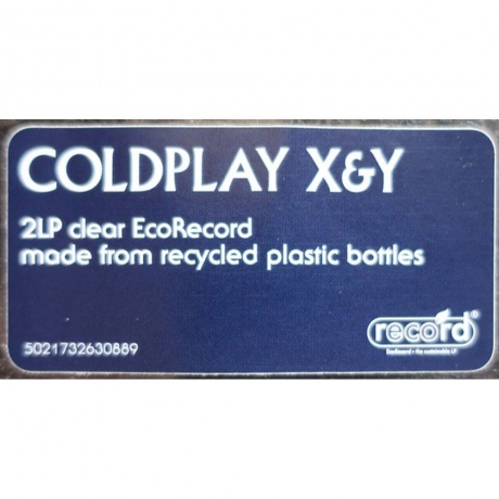 Coldplay - X &amp; Y (5021732630889) виниловая пластинка - фото 3