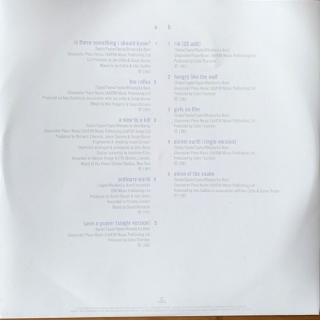 Duran Duran - Greatest (5021732830470) виниловая пластинка - фото 9