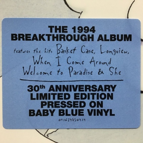 Green Day - Dookie (coloured) (0093624850434) виниловая пластинка - фото 3