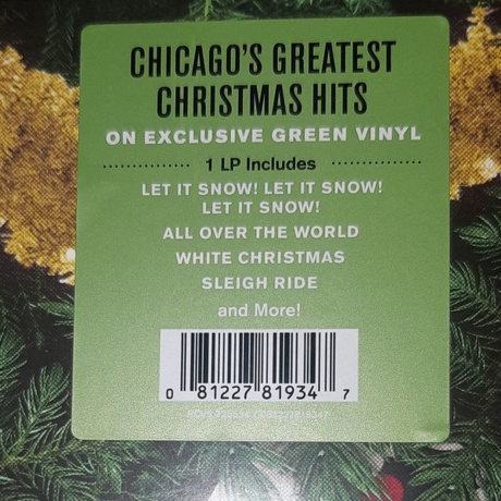 Chicago - Greatest Christmas Hits (coloured) (0081227819347) виниловая пластинка - фото 6