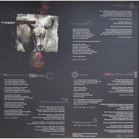 Tiamat - Judas Christ (coloured) (0617669419489) виниловая пластинка - фото 5