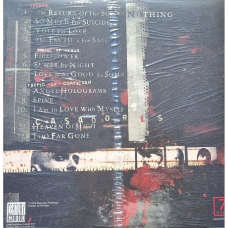 Tiamat - Judas Christ (coloured) (0617669419472) виниловая пластинка - фото 2