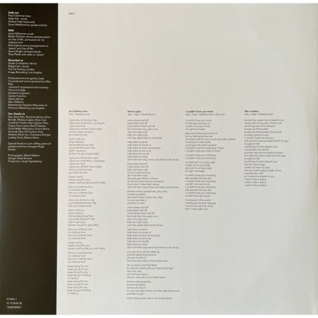 Sade - Love Deluxe (Half Speed) (0196587848316) виниловая пластинка - фото 5