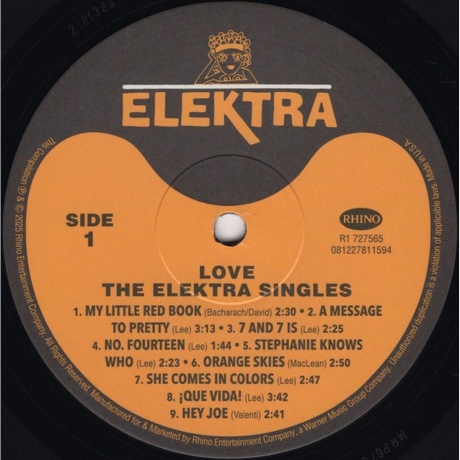 Love - The Elektra Singles (0081227811594) виниловая пластинка - фото 3