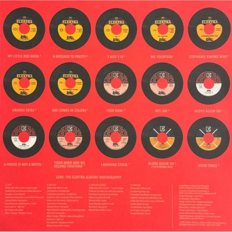 Love - The Elektra Singles (0081227811594) виниловая пластинка - фото 8