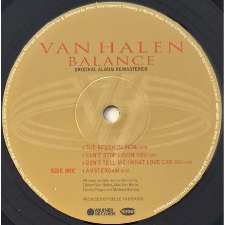 Van Halen - Balance - deluxe (0603497816224) виниловая пластинка - фото 3