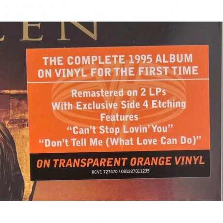 Van Halen - Balance (coloured) (0081227811235) виниловая пластинка - фото 13