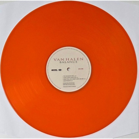 Van Halen - Balance (coloured) (0081227811235) виниловая пластинка - фото 4