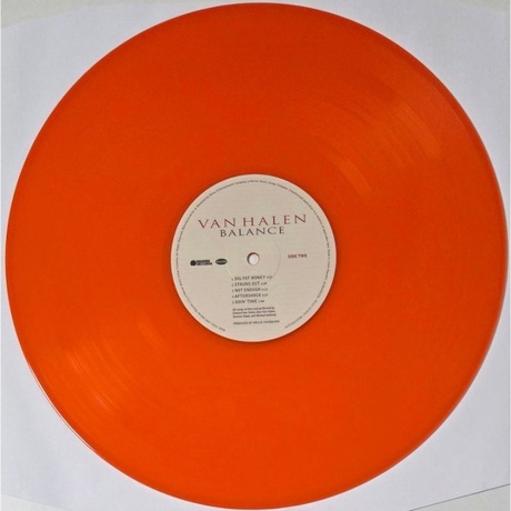 Van Halen - Balance (coloured) (0081227811235) виниловая пластинка - фото 6
