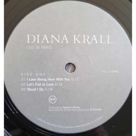 Diana Krall - Live In Paris (0602547376954) виниловая пластинка - фото 3