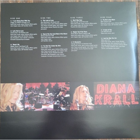 Diana Krall - Live In Paris (0602547376954) виниловая пластинка - фото 7