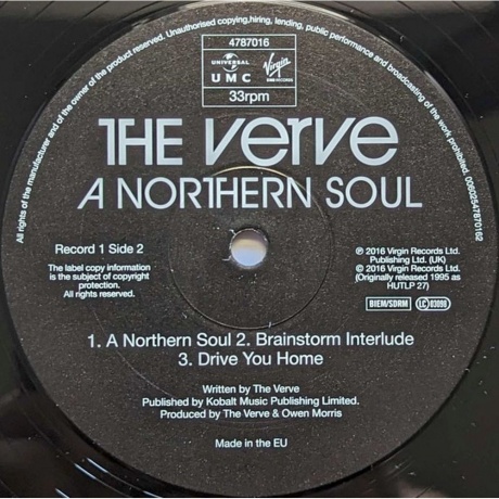 The Verve - A Northern Soul (0602547865397) виниловая пластинка - фото 4
