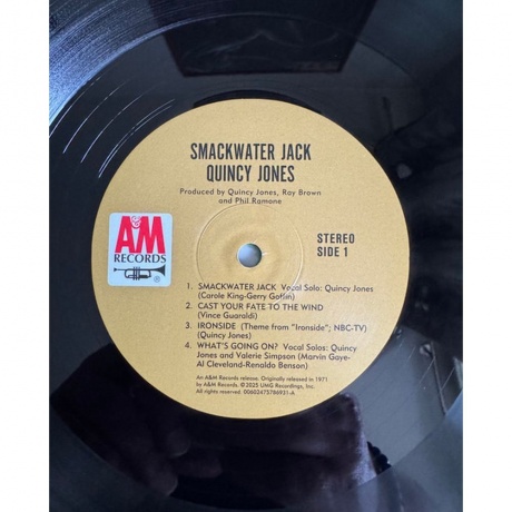 Quincy Jones - Smackwater Jack (Audiophile Edition) (0602475786931) виниловая пластинка - фото 4