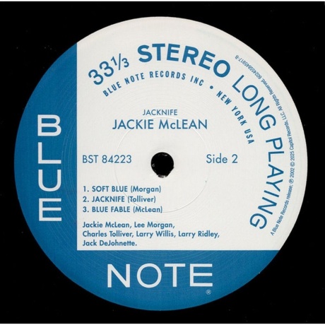 Jackie McLean - Jacknife (Analogue, Tone Poet) (0602455845917) виниловая пластинка - фото 4