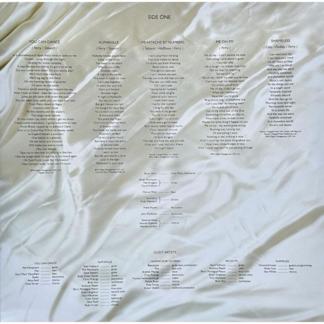 Bryan Ferry - Olympia (coloured) (4099964039634) виниловая пластинка - фото 6