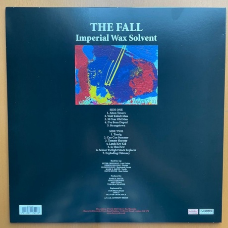 The Fall - Imperial Wax Solvent (5013929174993) виниловая пластинка - фото 2