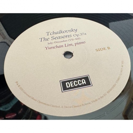 Yunchan Lim - Tchaikovsky: The Seasons (0028948710225) виниловая пластинка - фото 7