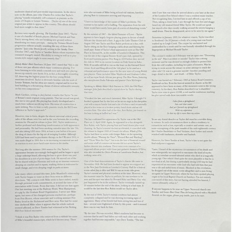 Mike Taylor - Trio (Analogue) (0602445397211) виниловая пластинка - фото 7