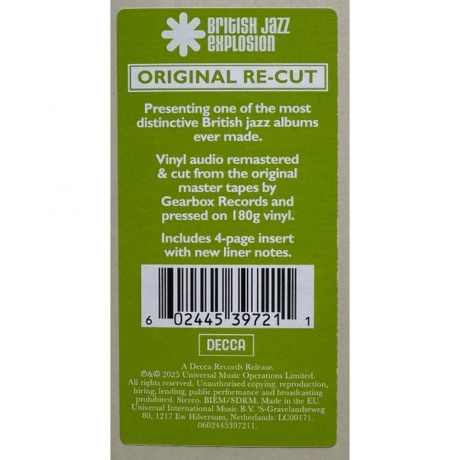 Mike Taylor - Trio (Analogue) (0602445397211) виниловая пластинка - фото 10