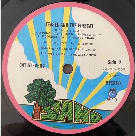 Cat Stevens - Teaser And The Firecat (0602435996547) виниловая пластинка - фото 7