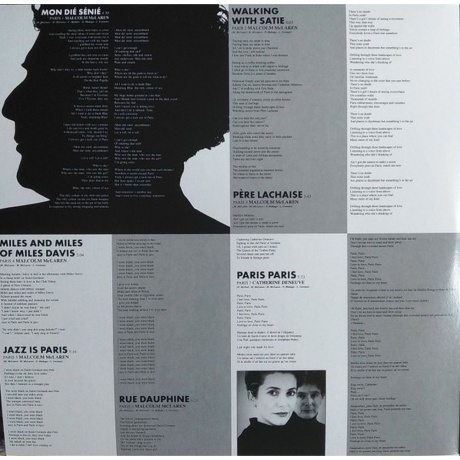 Malcolm McLaren - Paris (0198028035019) виниловая пластинка - фото 2