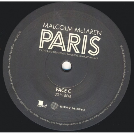 Malcolm McLaren - Paris (0198028035019) виниловая пластинка - фото 7