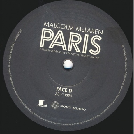 Malcolm McLaren - Paris (0198028035019) виниловая пластинка - фото 8