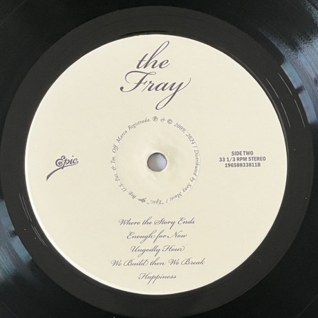 The Fray - The Fray (0196588338113) виниловая пластинка - фото 3