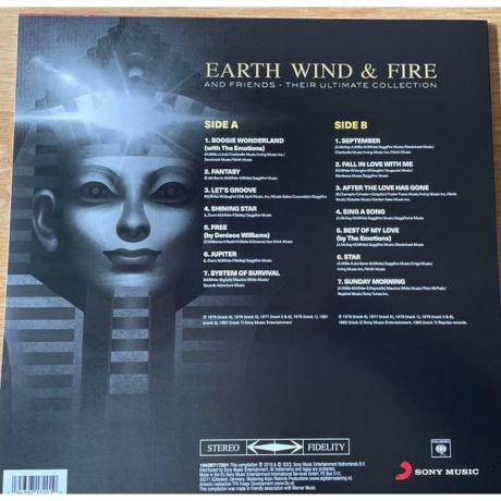 Earth, Wind &amp; Fire - Their Ultimate Collection (0194397172010) виниловая пластинка - фото 2