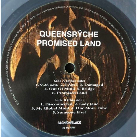 Queensryche - Promised Land (0803343119299) виниловая пластинка - фото 6